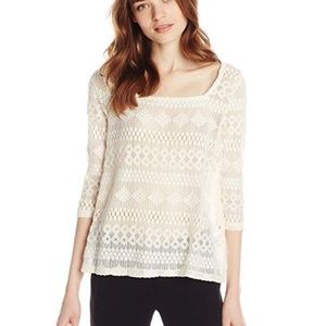 Lucky Brand Women's Lace Top
